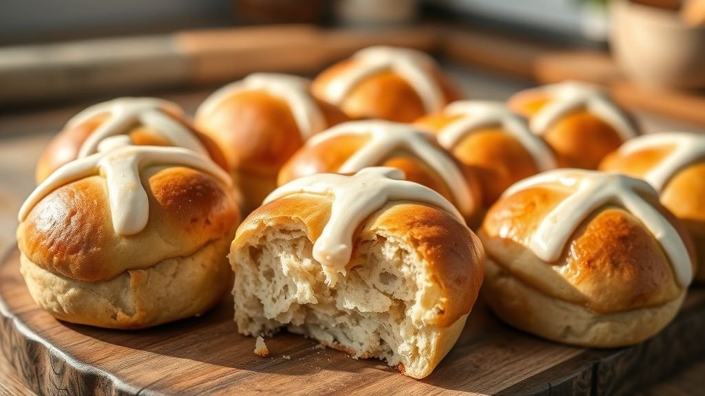 Gluten Free Hot Cross Buns